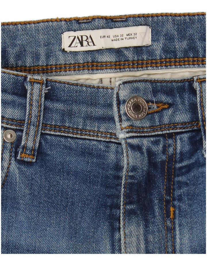 ZARA Mens Slim Jeans EU 42 Large W32 L30 Blue