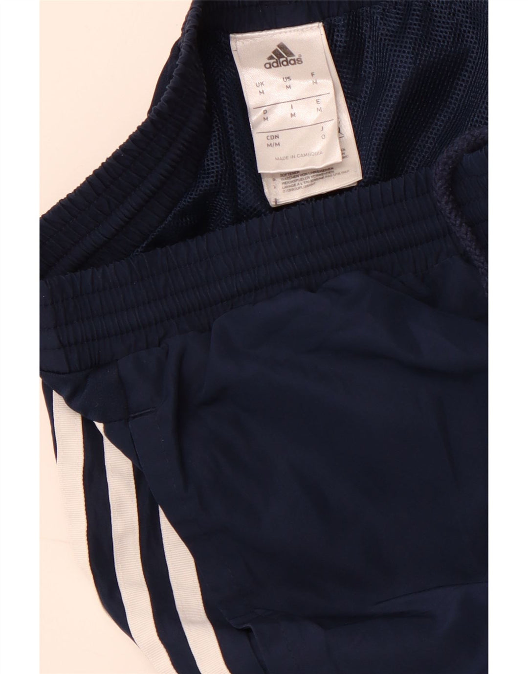 ADIDAS Damen-Trainingshose, Jogginghose, Mittel, Marineblau, Polyester, Sport