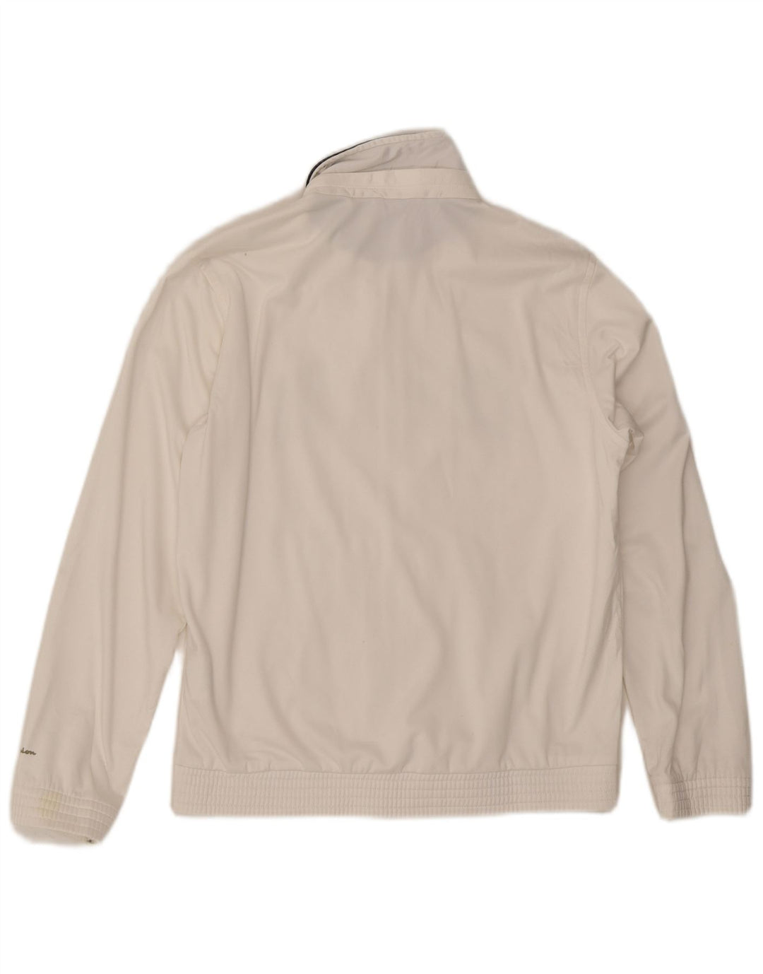 CHAMPION Herren-Trainingsanzugoberteil mit Grafik, Mittelweißes Polyester