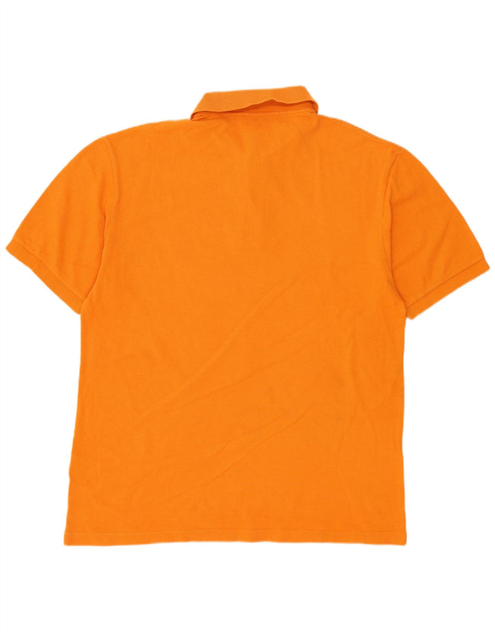 Fred Perry Herren-Poloshirt, Mittelorange, Baumwolle, klassisch