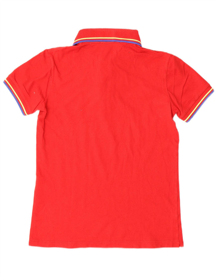 Fred Perry Leichtes und dehnbares Herren-Poloshirt XS aus roter Baumwolle