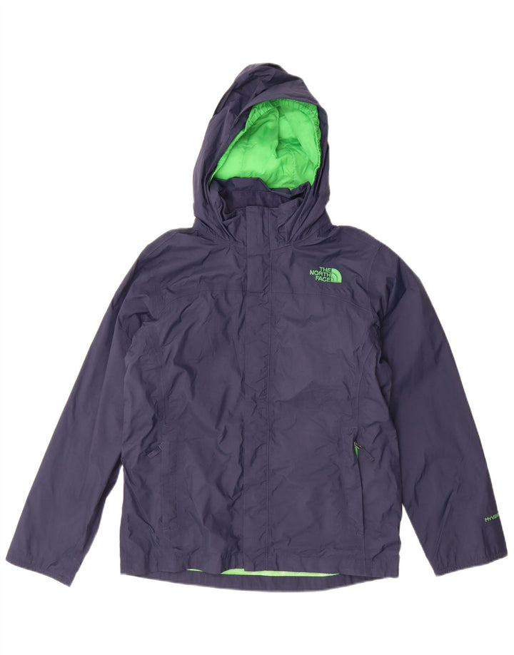 The North Face Jungen-Regenjacke mit Kapuze, 14–15 Jahre, Größe L, Marineblau