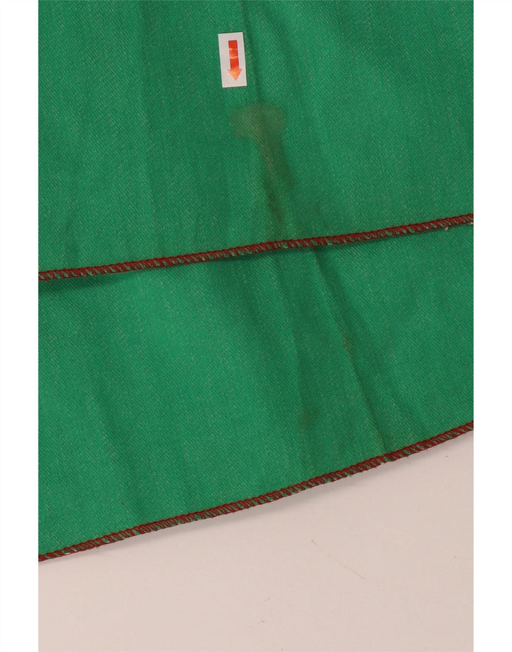 Schicke, ausgestellte Freizeithose für Damen, Gr. 40, Größe S, W24, L28, Grün