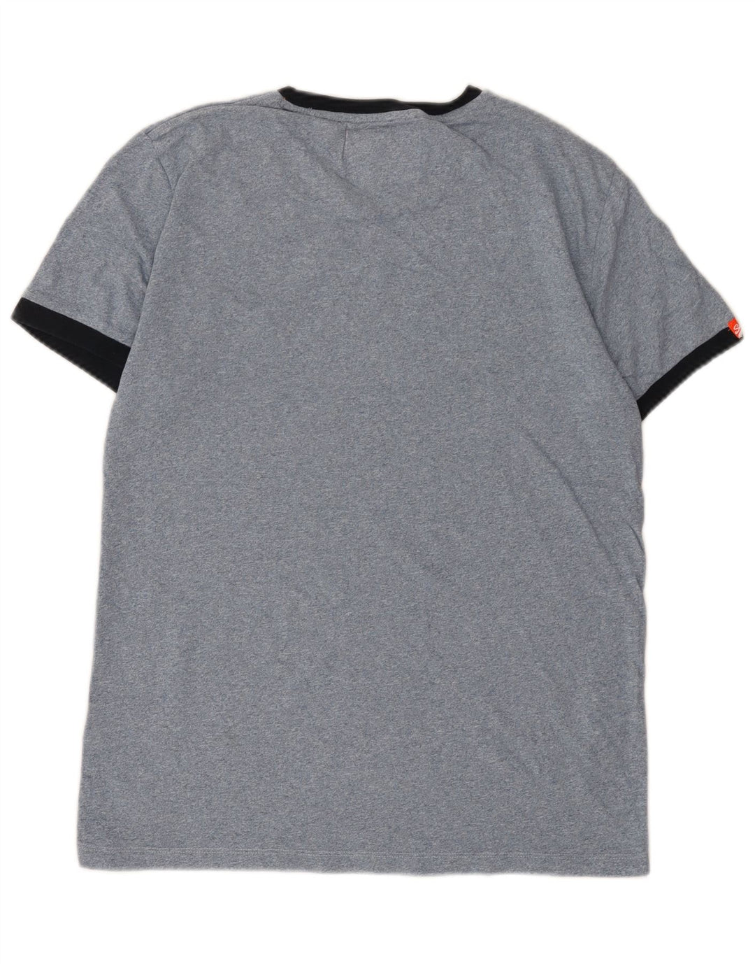 Superdry Herren T-Shirt Top Large Blau Baumwolle