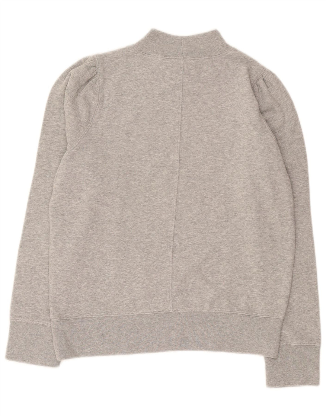 Gap Damen-Sweatshirt in Übergröße, Gr. 10, Größe S, grau gefleckte Baumwolle