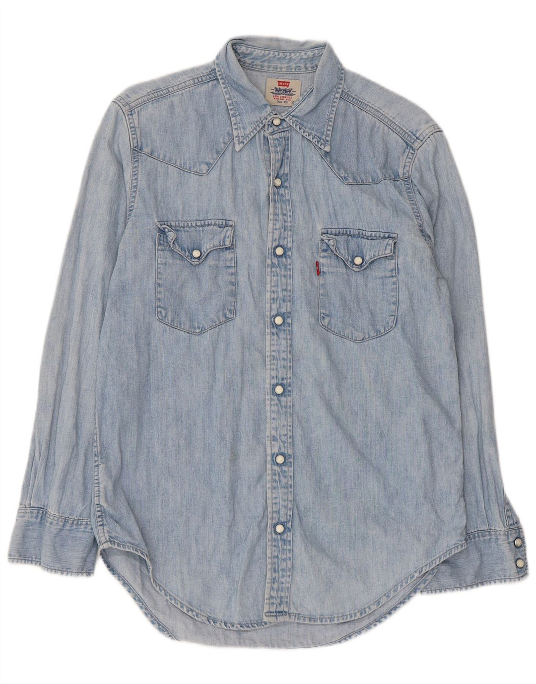 Levi's Herren-Jeanshemd, kleine blaue Baumwolle