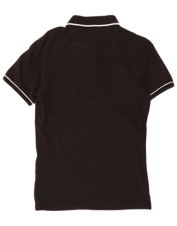 Calvin Klein Jeans Herren Poloshirt Small Schwarz Baumwolle
