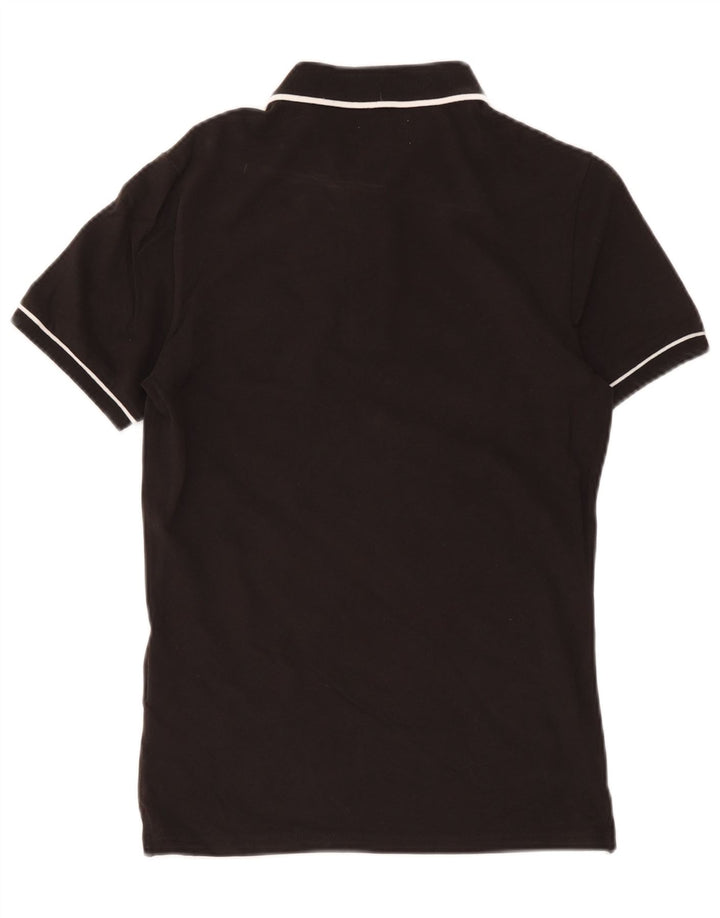 Calvin Klein Jeans Herren Poloshirt Small Schwarz Baumwolle