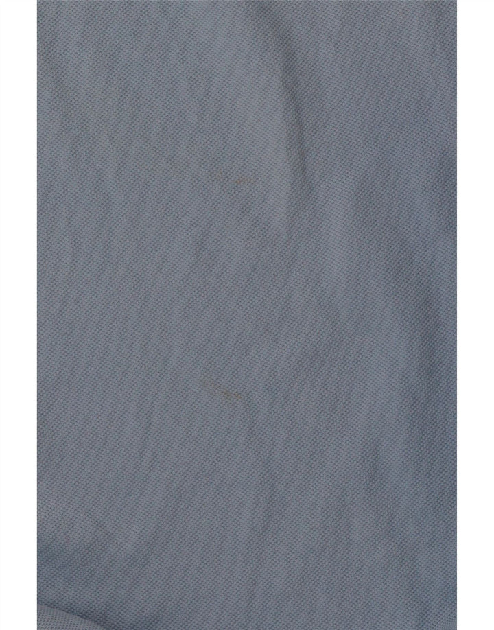 PIERRE CARDIN Herren-Poloshirt aus mittelblauer Baumwolle