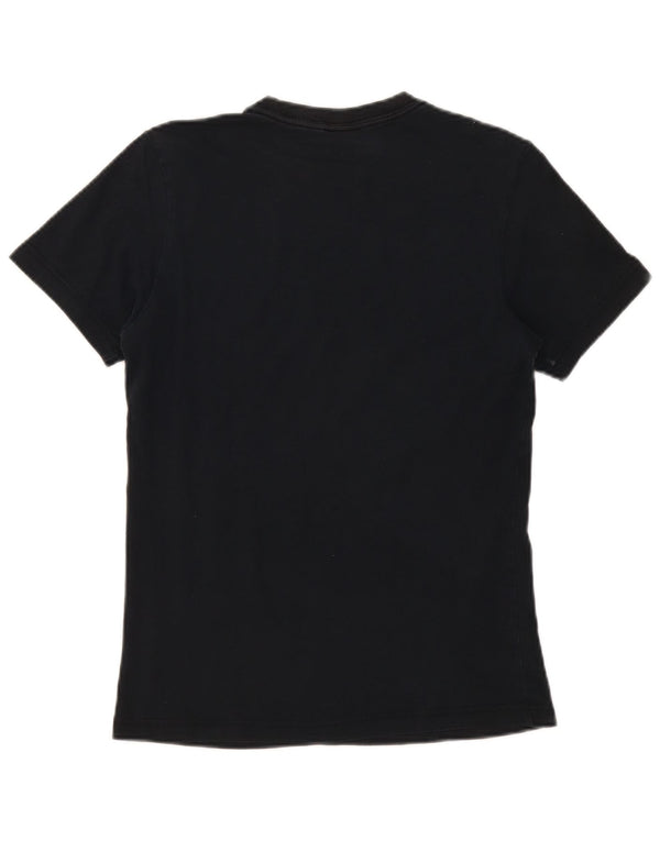 Adidas Herren Grafik T-Shirt Top Small Schwarz