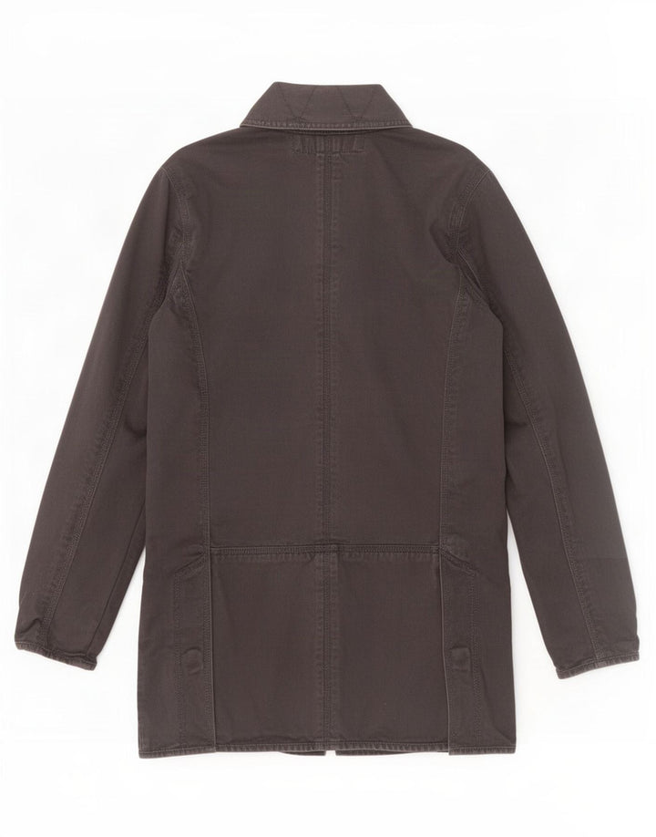 Superdry Herren Parka Jacke UK 36 Small Schwarz Baumwolle
