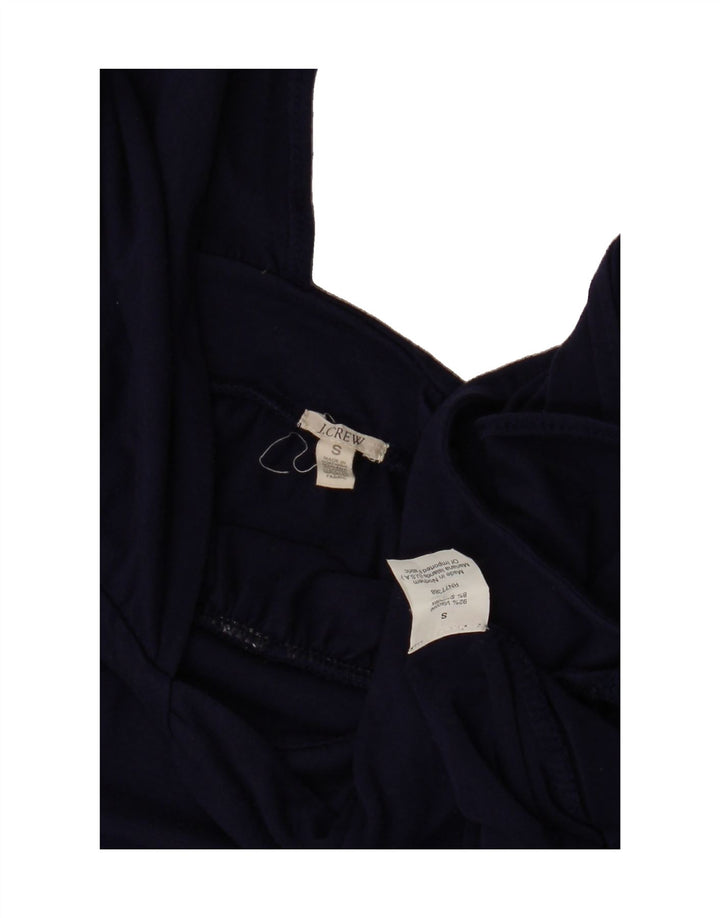 J. CREW Womens Sundress UK 8 Small Navy Blue Viscose Vintage J. Crew and Second-Hand J. Crew from Messina Hembry 
