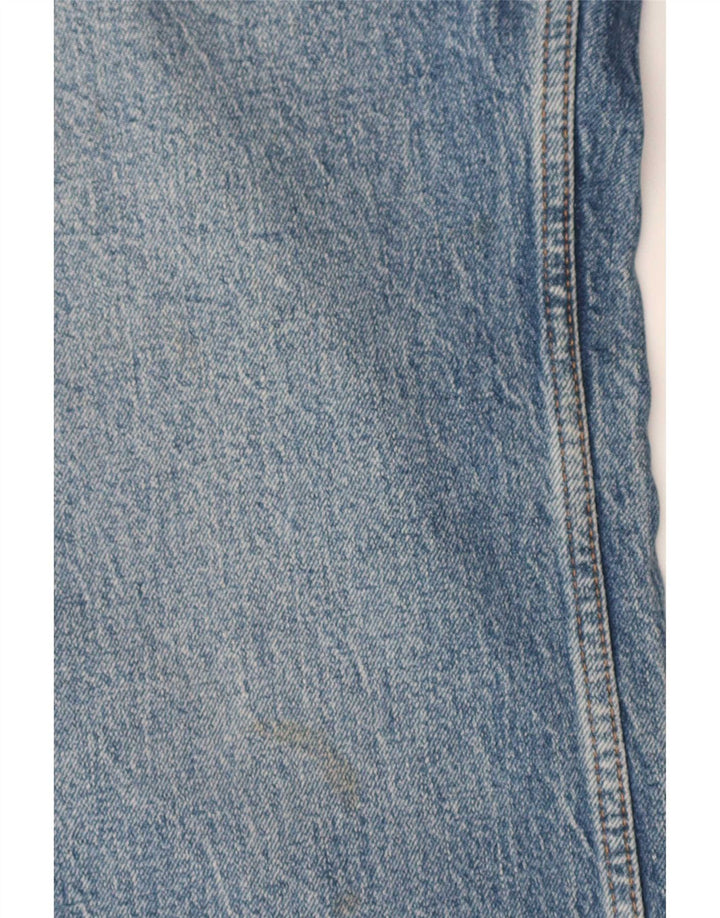 Topshop Damen Relaxed Flared Jeans W26 L30 Blaue Baumwolle