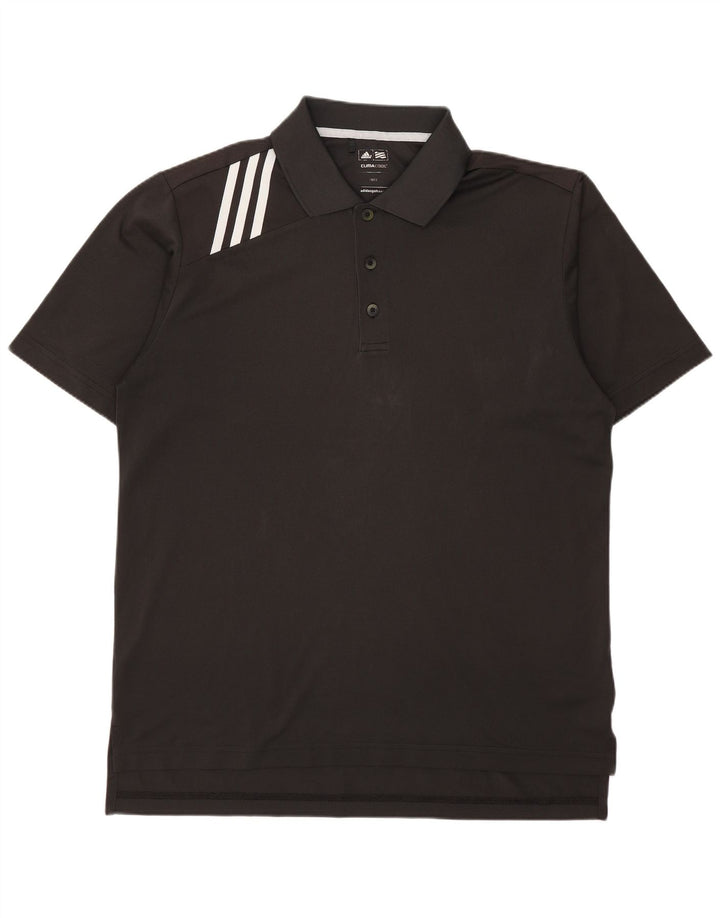 Adidas Herren Climacool Poloshirt Mittelgraues Polyester