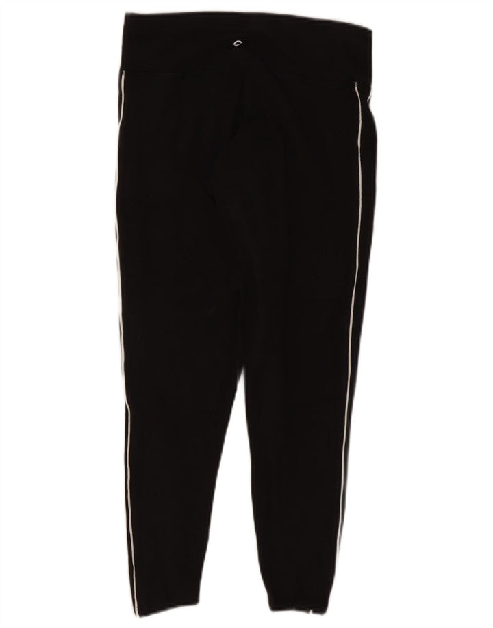 Marks & Spencer Damen Leggings UK 12 Mittelschwarze Baumwolle