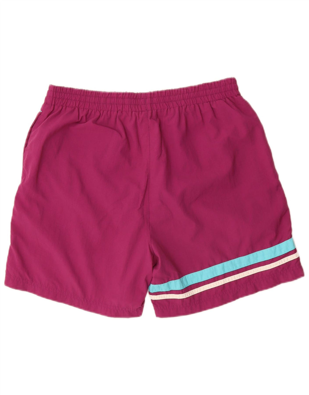 FILA Herren-Sportshorts, Mittelviolett, gestreift, Polyamid