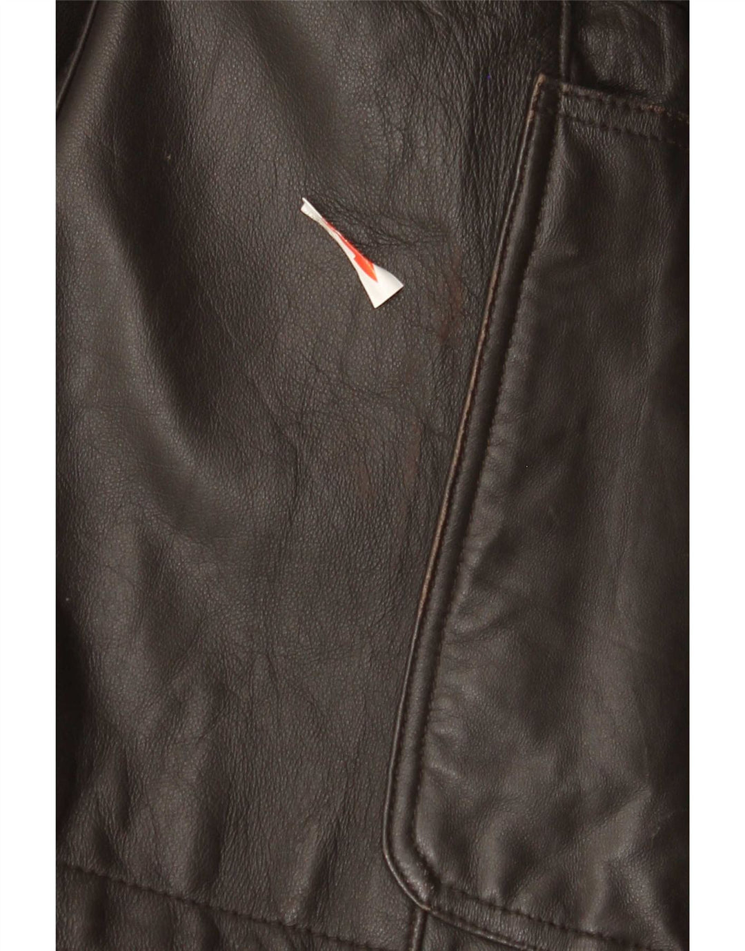 John Barritt Herren 2-Knopf-Lederblazer IT 52 XL Braunes Leder