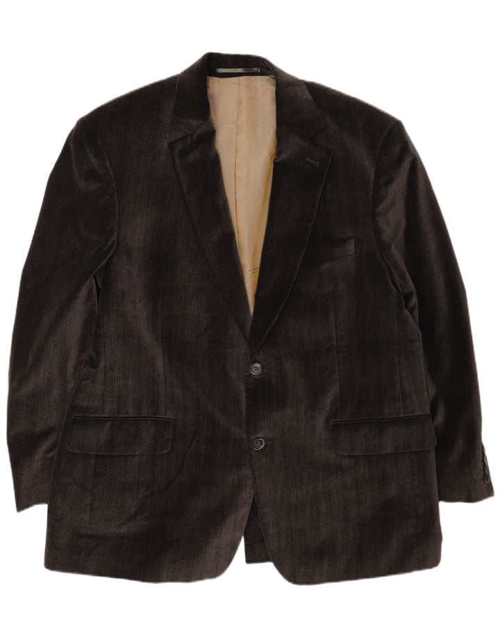 Bogart Herren-Blazer aus Cord mit 2 Knöpfen, Gr. 40, Braun