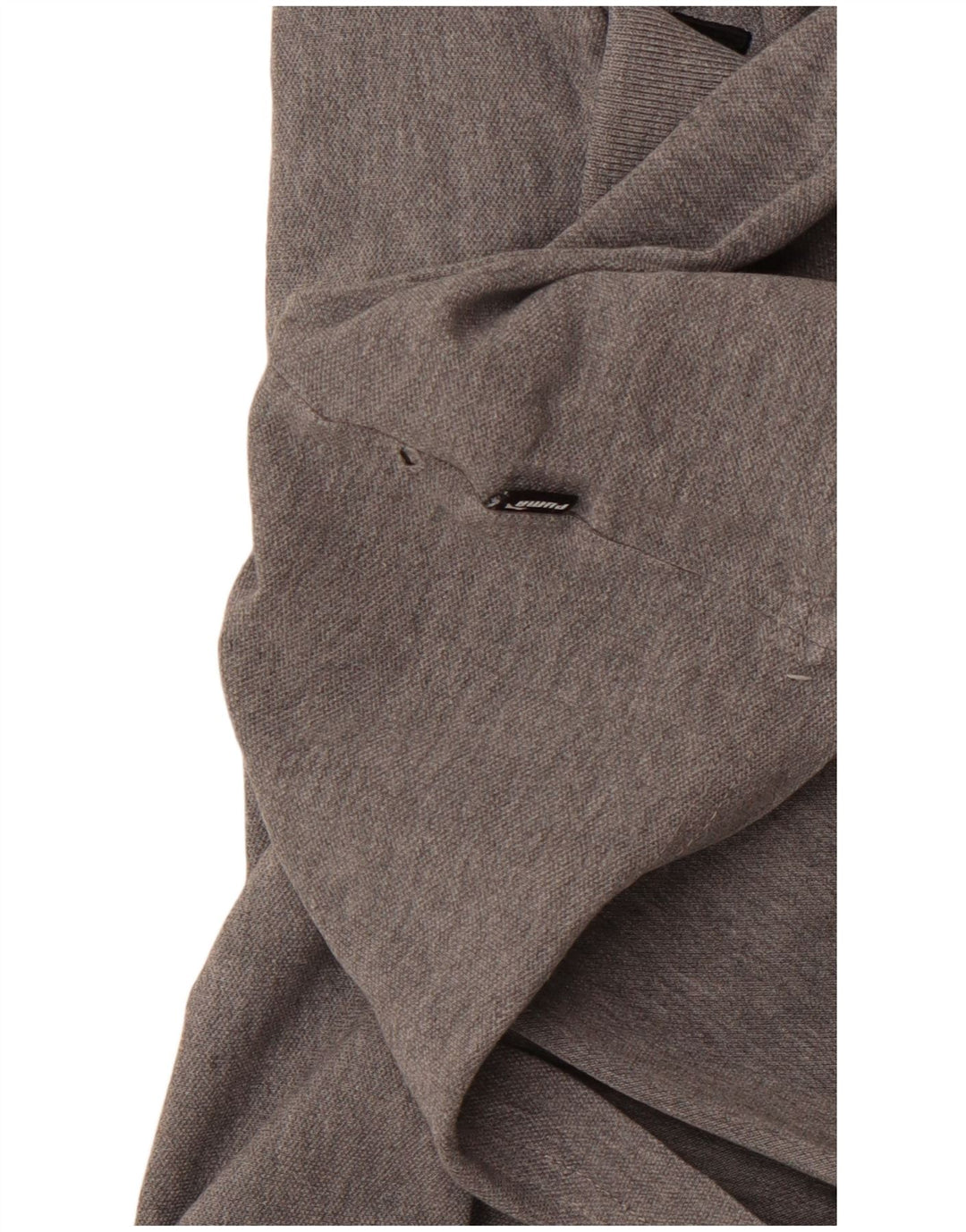 PUMA Herren Poloshirt mittelgraue Baumwolle