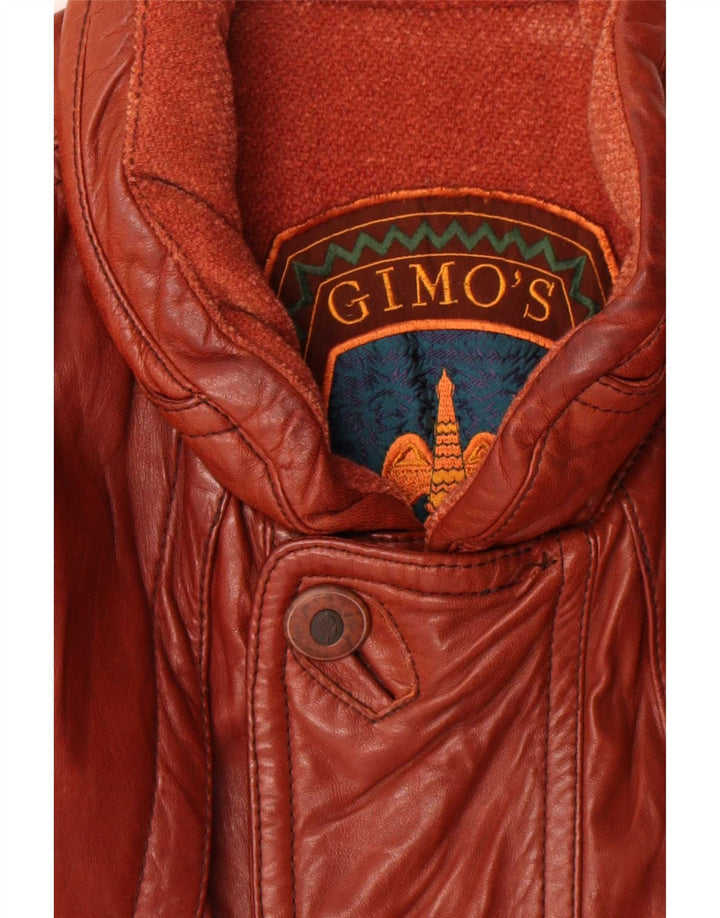 Gimo's Herren Lederjacke UK 42 XL Braun