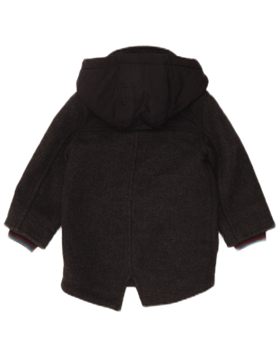 Ted Baker Jungen-Parka mit Kapuze, 2–3 Jahre, graues Polyester