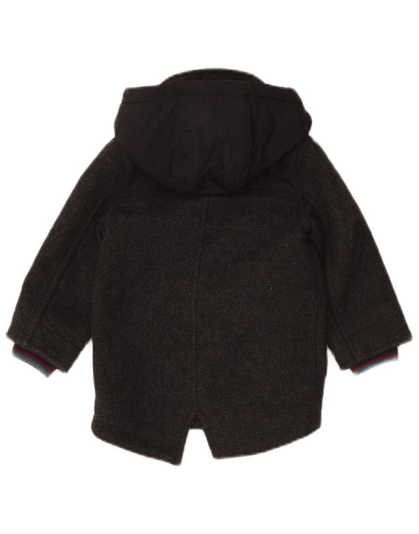 Ted Baker Jungen-Parka mit Kapuze, 2–3 Jahre, graues Polyester