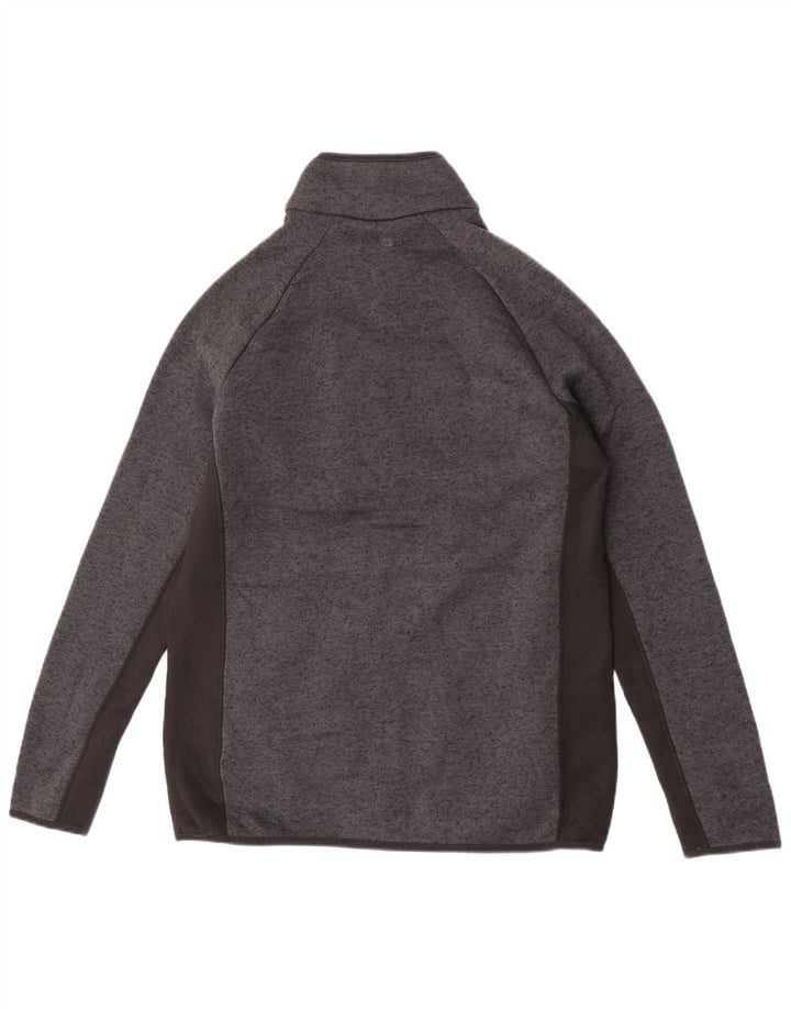 Mountain Warehouse Herren-Trainingsanzugoberteil, große graue Farbblockjacke