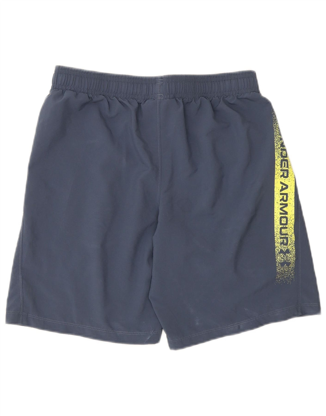 UNDER ARMOUR Grafik-Sportshorts für Jungen, 11–12 Jahre, groß, blaues Polyester