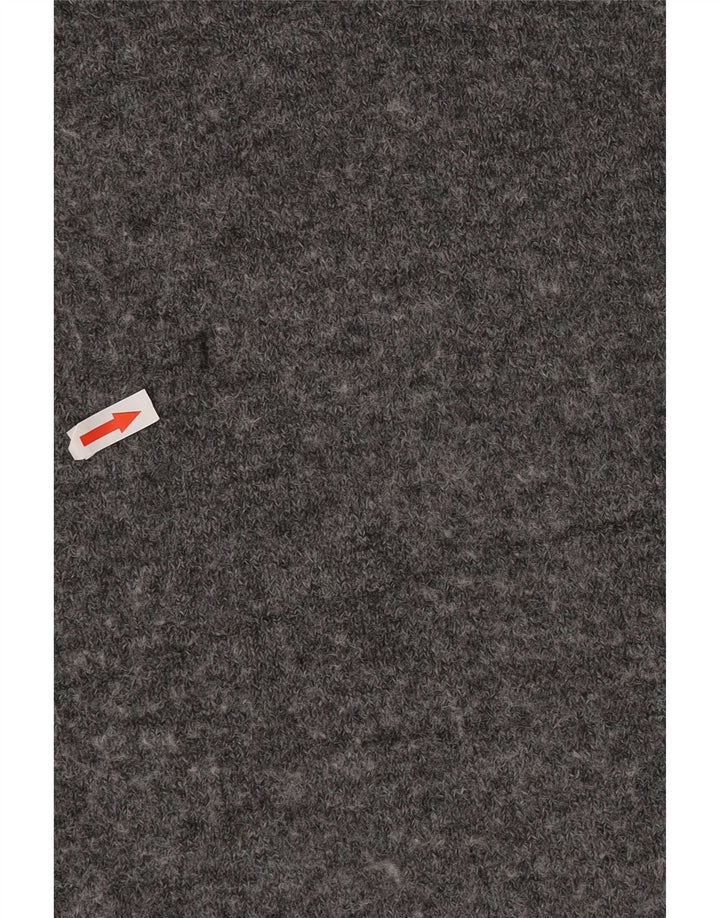 Ärmelloses Pulloverkleid für Damen von Zara, Gr. 44, Größe L, Grau, Polyester