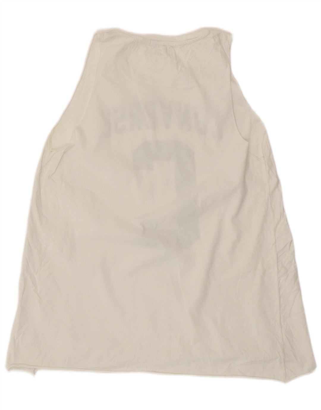 Converse Damen Graphic Vest Top UK 14 Large Weiß