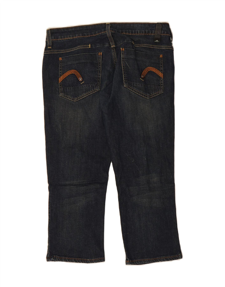 G-STAR Womens Capri Jeans W32 L23 Navy Blue Cotton Vintage G-Star and Second-Hand G-Star from Messina Hembry 