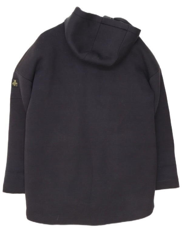 Refrigiwear Damen Übergroßer Windjacke mit Kapuze UK 6 XS Schwarz