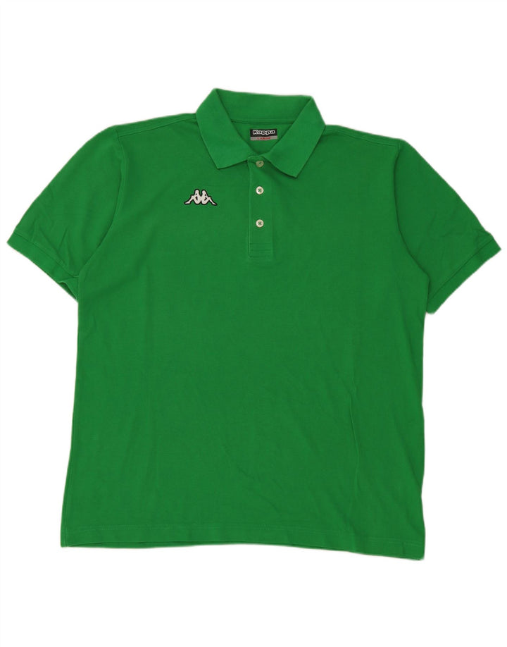 Kappa Herren Poloshirt Large Grün