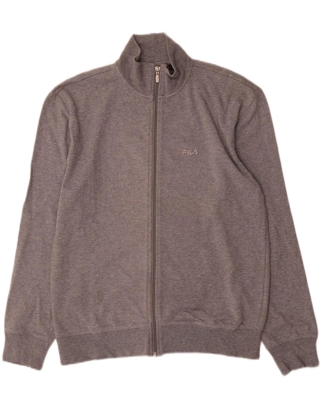 Fila Herren Trainingsanzug Top Jacke XS Grau Baumwolle