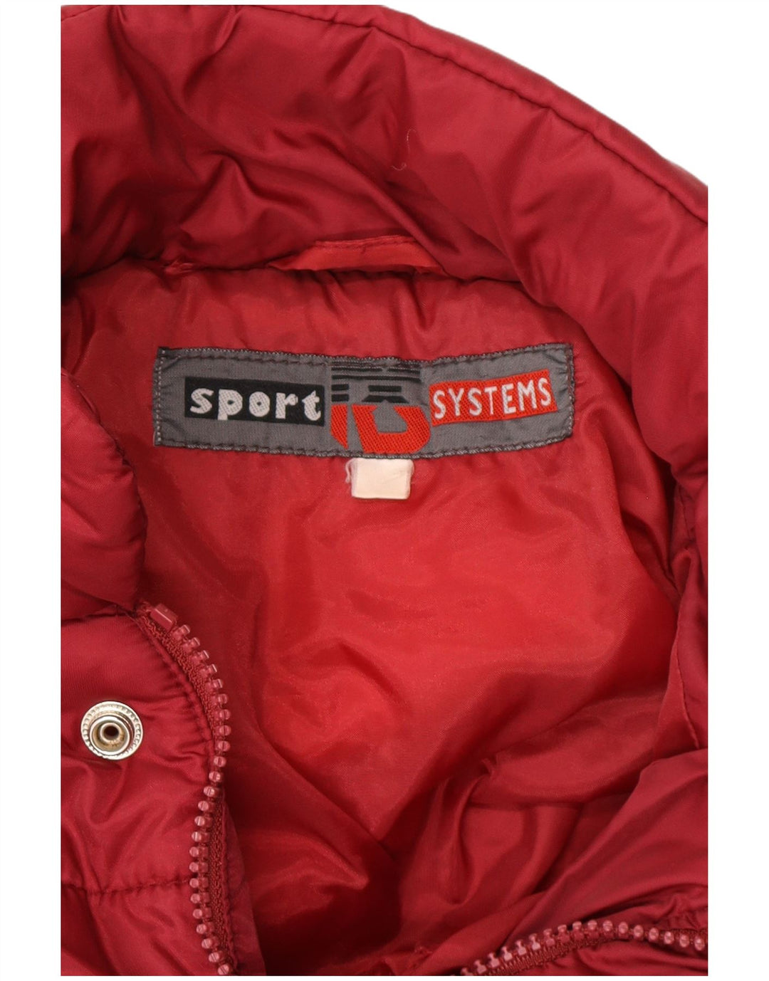 Vintage Herren Wattierte Jacke UK 42 XL Rot