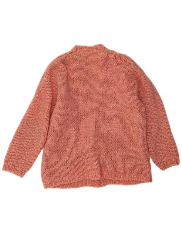 Vintage Damen Cardigan Pullover XL Rosa