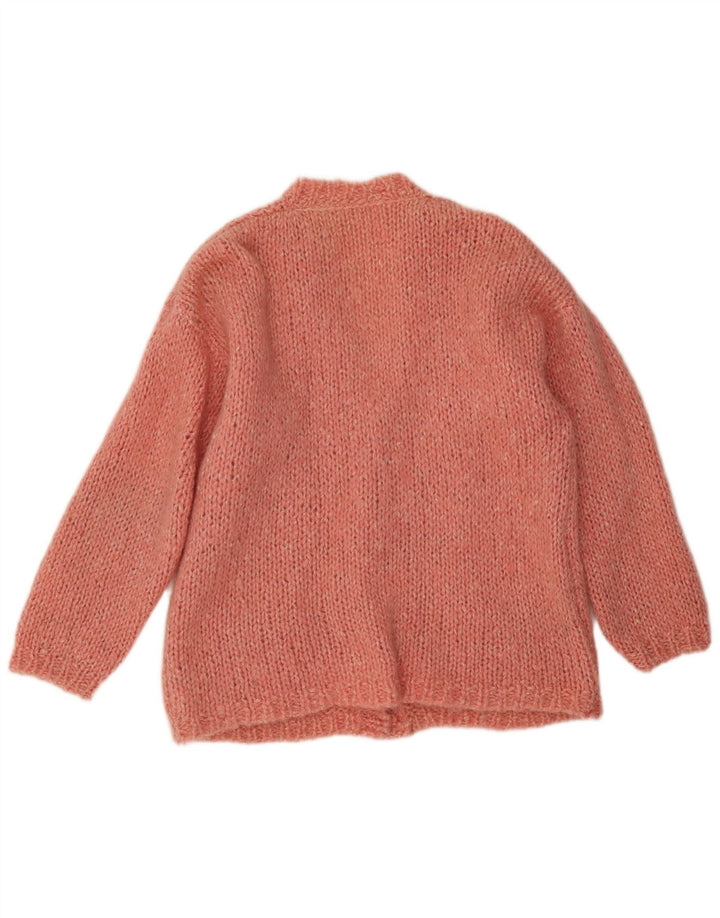 Vintage Damen Cardigan Pullover XL Rosa