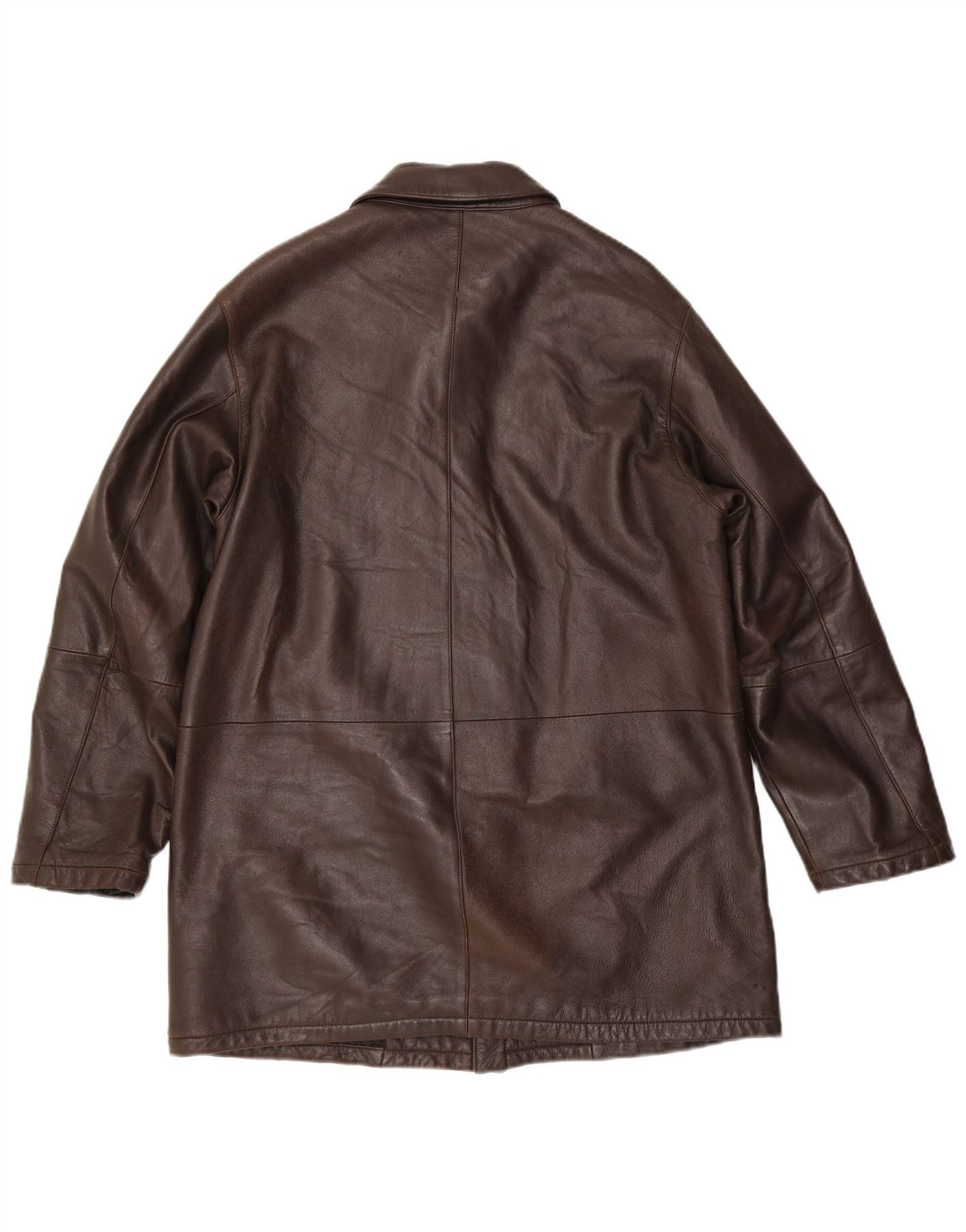 Belfe & Belfe Herren Lederjacke UK 38 Mittelbraunes Leder