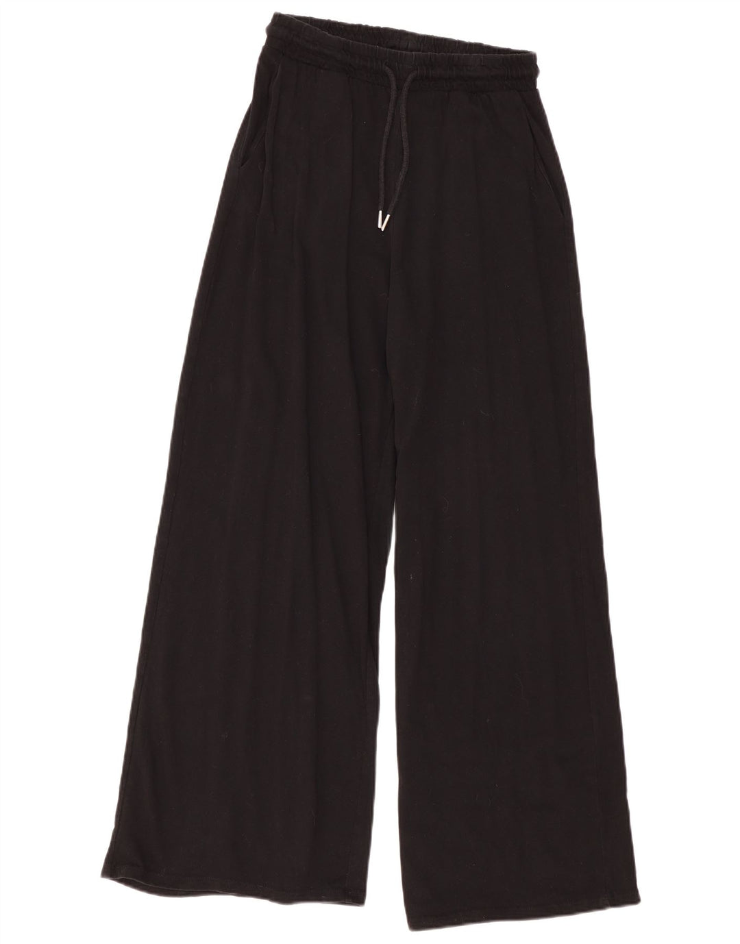 Zara Damen-Trainingshose, Größe 44, mittelschwarz, Baumwolle