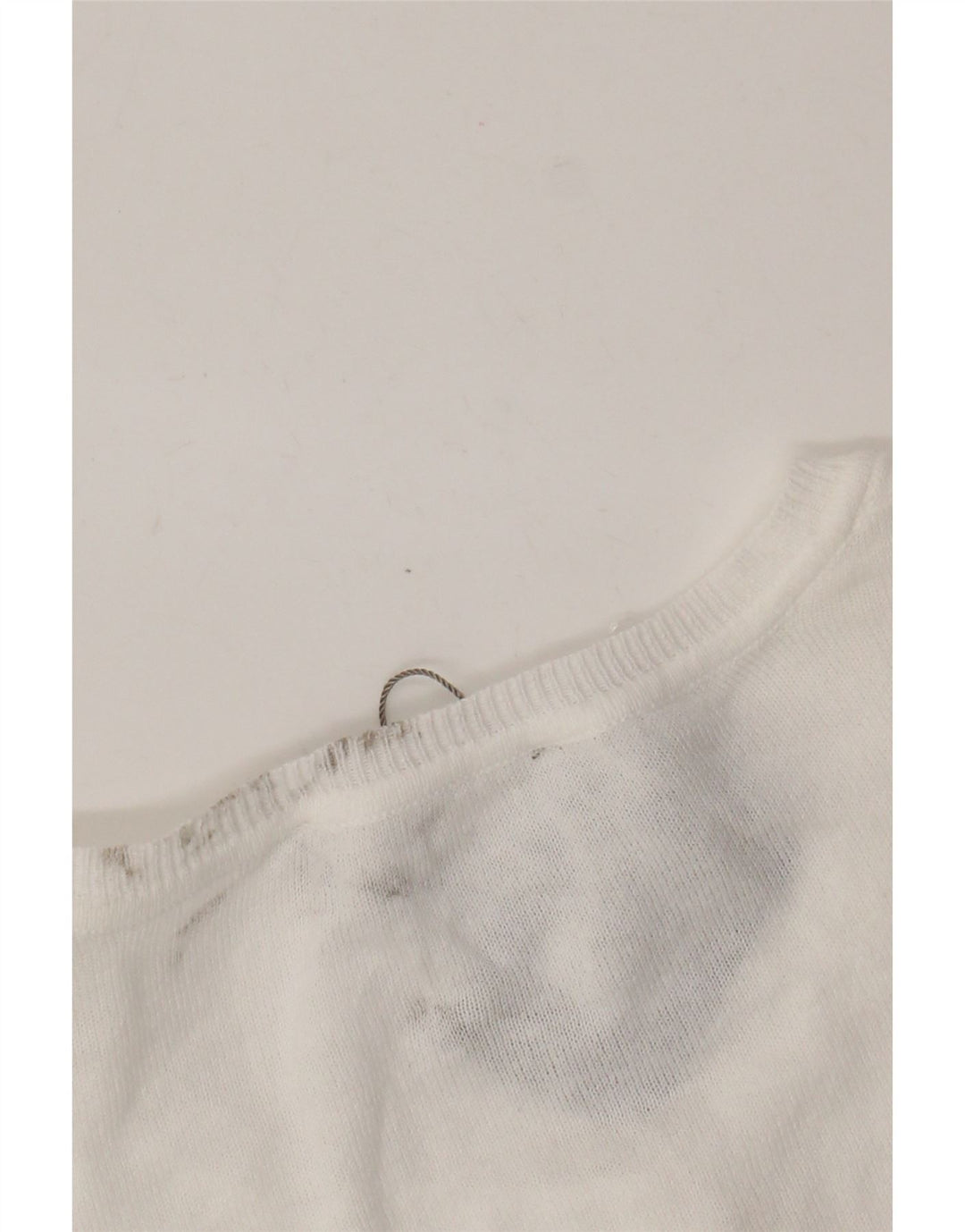 Oasis Crop Bolero-Pullover für Damen, UK 12, mittelweiße Baumwolle