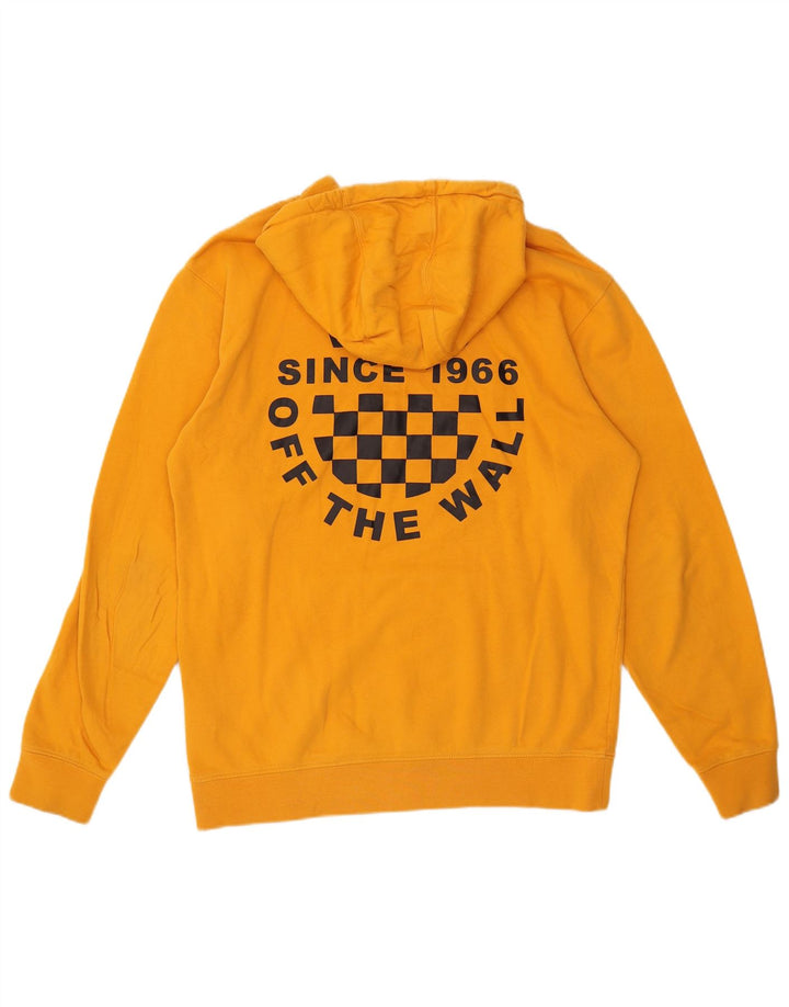 Vans Herren-Kapuzenpullover mit Grafik, mittelorange Baumwolle