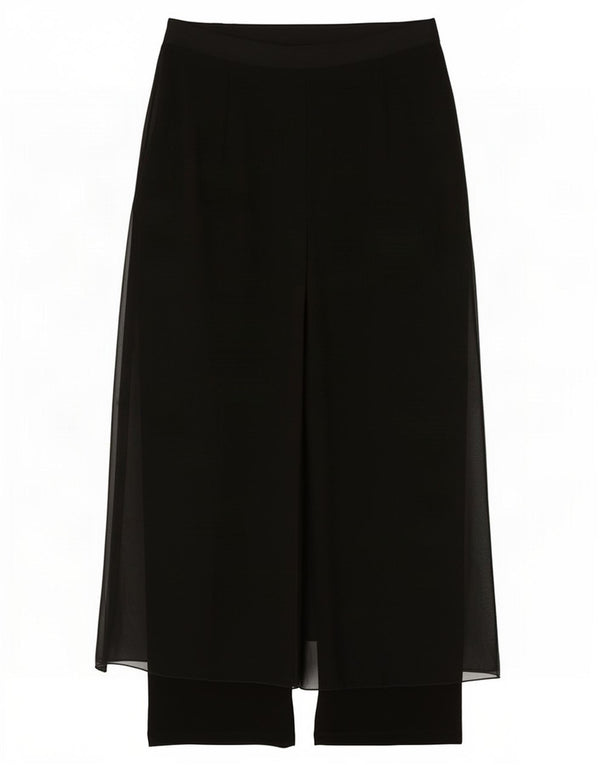 Meri Esca Damen-Hose mit weitem Bein, UK 12, M, W28, L26, Schwarz, Polyester