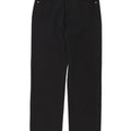 VERSACE Herren gerade Freizeithose IT 46 Small W32 L30 Schwarz Polyester