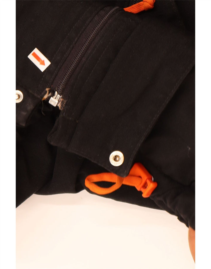 NAPAPIJRI Herren-Windjacke mit Kapuze, UK 38, mittelschwarz, Polyamid