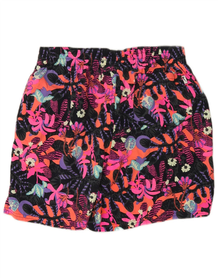 Nike Herren-Sportshorts, mittelgroß, mehrfarbig, geblümt, Polyamid