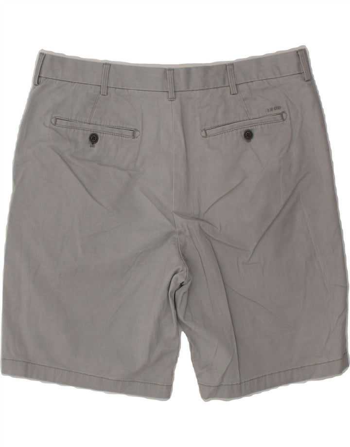 IZOD Mens Chino Shorts W36 Large Grey Cotton Vintage Izod and Second-Hand Izod from Messina Hembry 