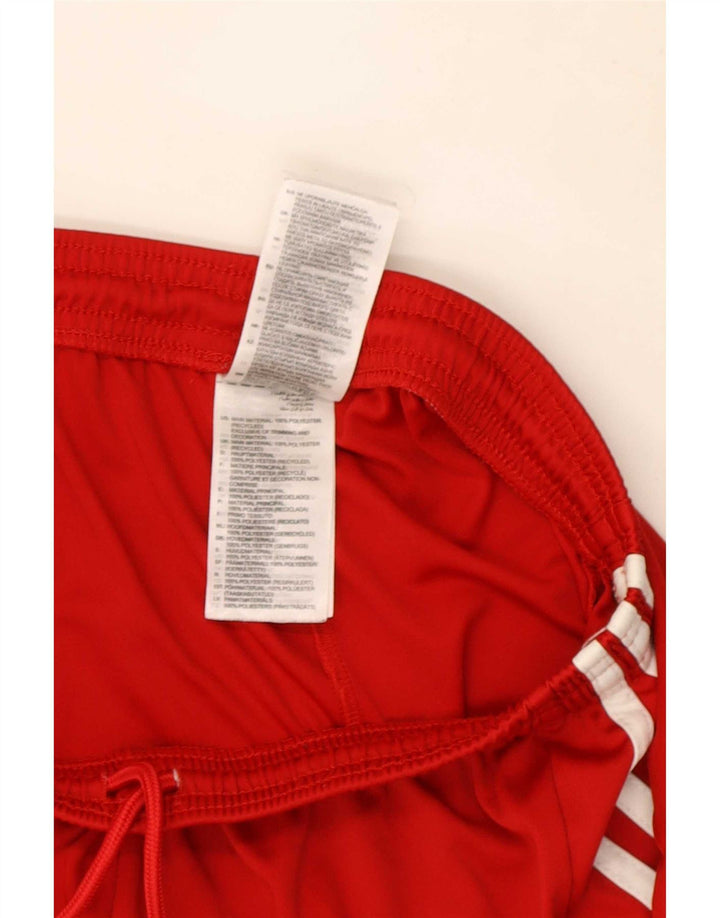 Adidas Herren Climalite Sport Shorts Mittelrotes Polyester