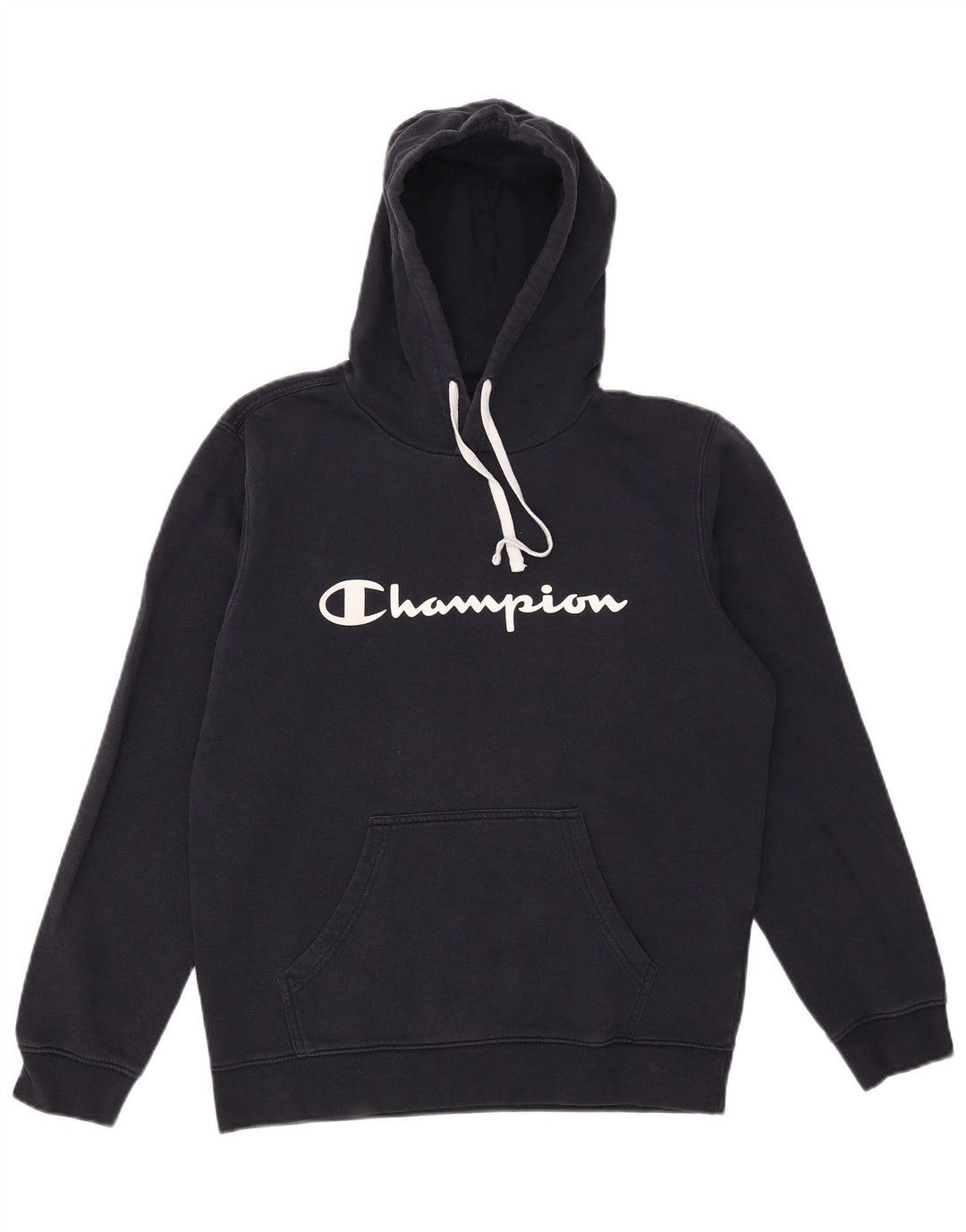 Champion Herren-Kapuzenpullover mit Grafik, mittelmarineblaue Baumwolle