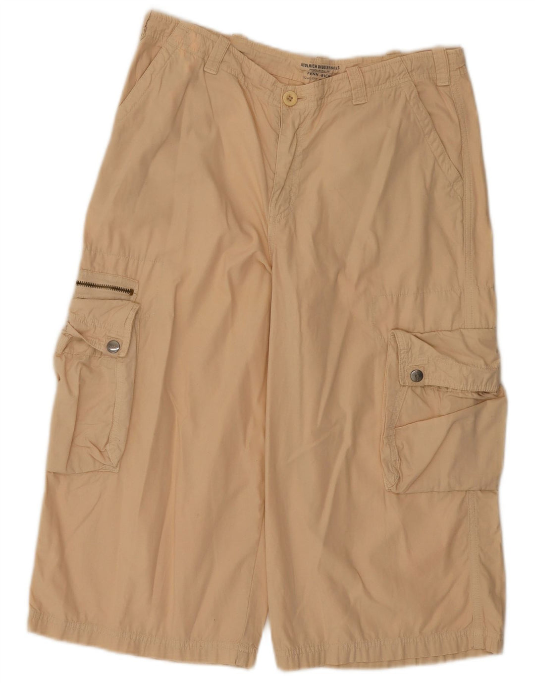 Woolrich Damen Cargo-Bermudashorts 2XL W36 Beige Baumwolle