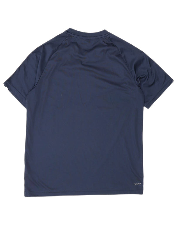 Adidas Jungen T-Shirt Top 13-14 Jahre Marineblau Polyester Sport